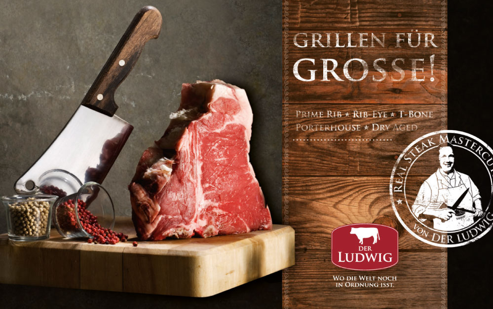 Der Ludwig|Prime Steak Kampagne