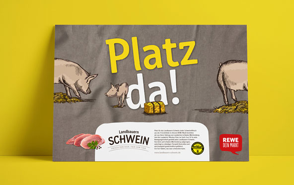 REWE | Produktlaunch // Landbauern Schwein